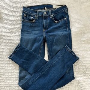 Rag and Bone High Rise Skinny